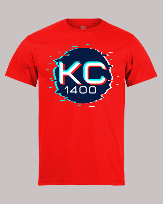 KC1400 BRAND STAPLE RED TEE